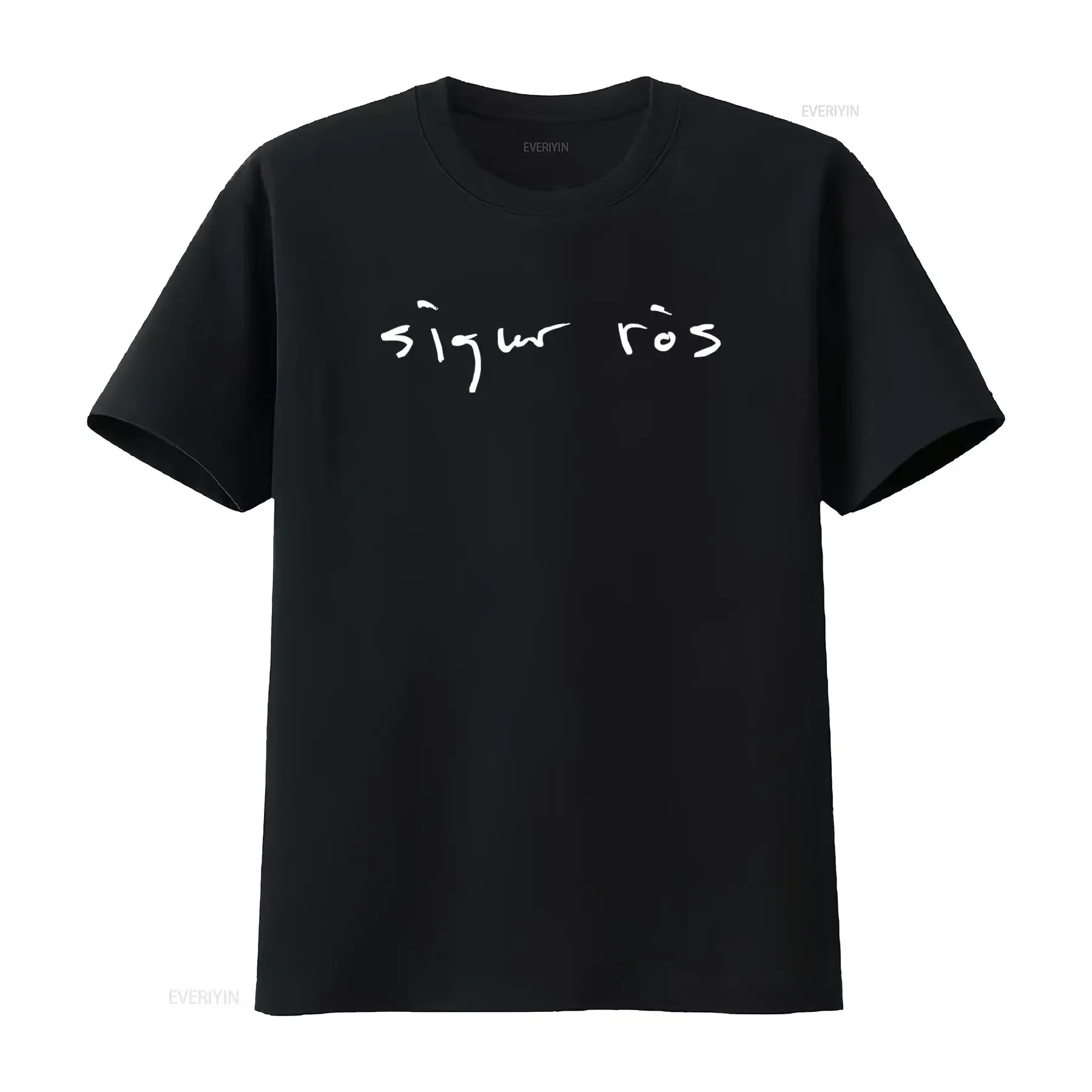 Camiseta Sigur Ros con diseño elegante para amantes de la música, estilo vintage lavado, con estampado de Atta Takk, Valtari, Von Agaetis, Byrjun Kveikur e Inni.