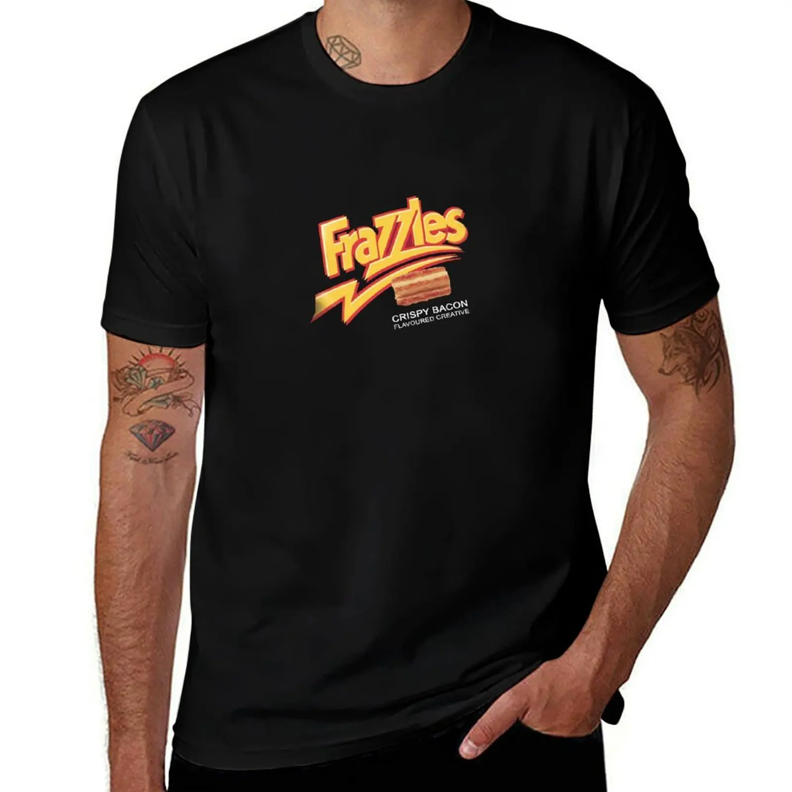 

Frazzles creative T-Shirt summer tops vintage anime shirt mens tall t shirts
