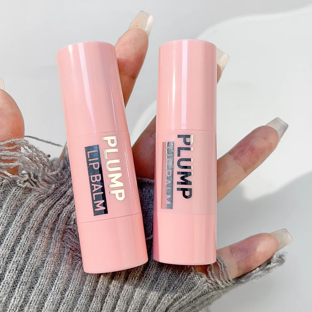 Lasting Pink Jelly Lip Balm Moisturize Waterproof Nourish Red Lipstick Non-Stick Cup Hydrating Colored Lip Tint Makeup Cosmetics