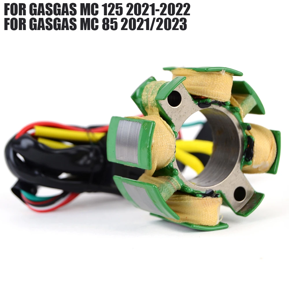 

2023 2022 Motorcycle Engine Generator Stator Coil FOR GASGAS MC 125 2021-2022 MC 85 2021/2023 50439004000 MC125 MC85