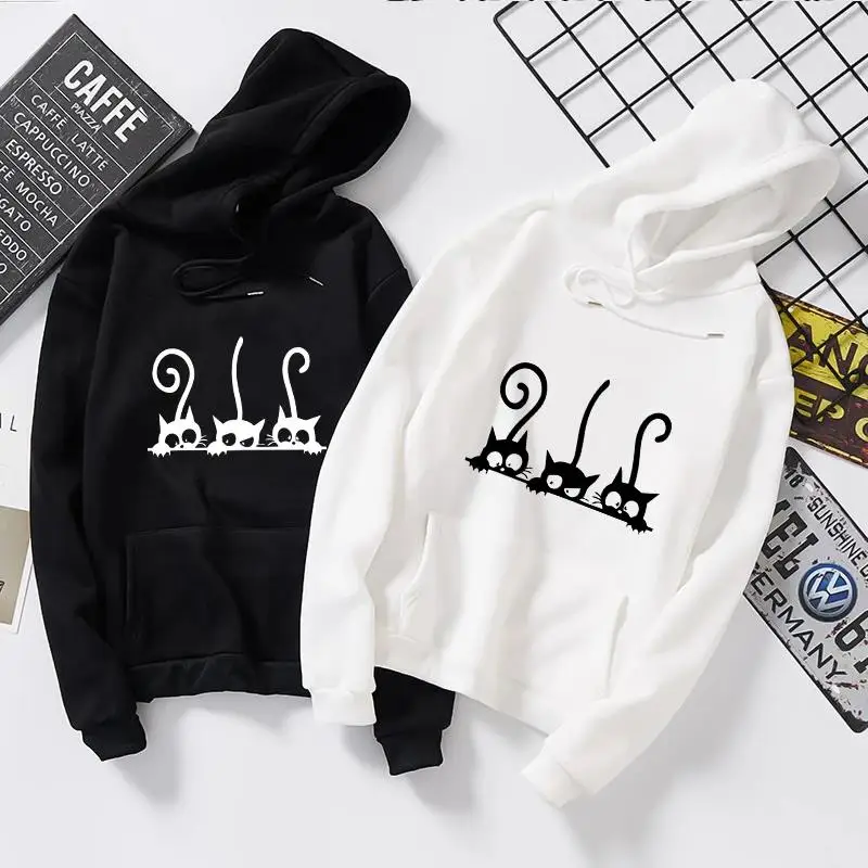 2026 Women's Hoodies Printing Casual Sweatshirts Fashion Versatile Pullover Tops Autumn Winter Outdoors Sports Jogging Clothing