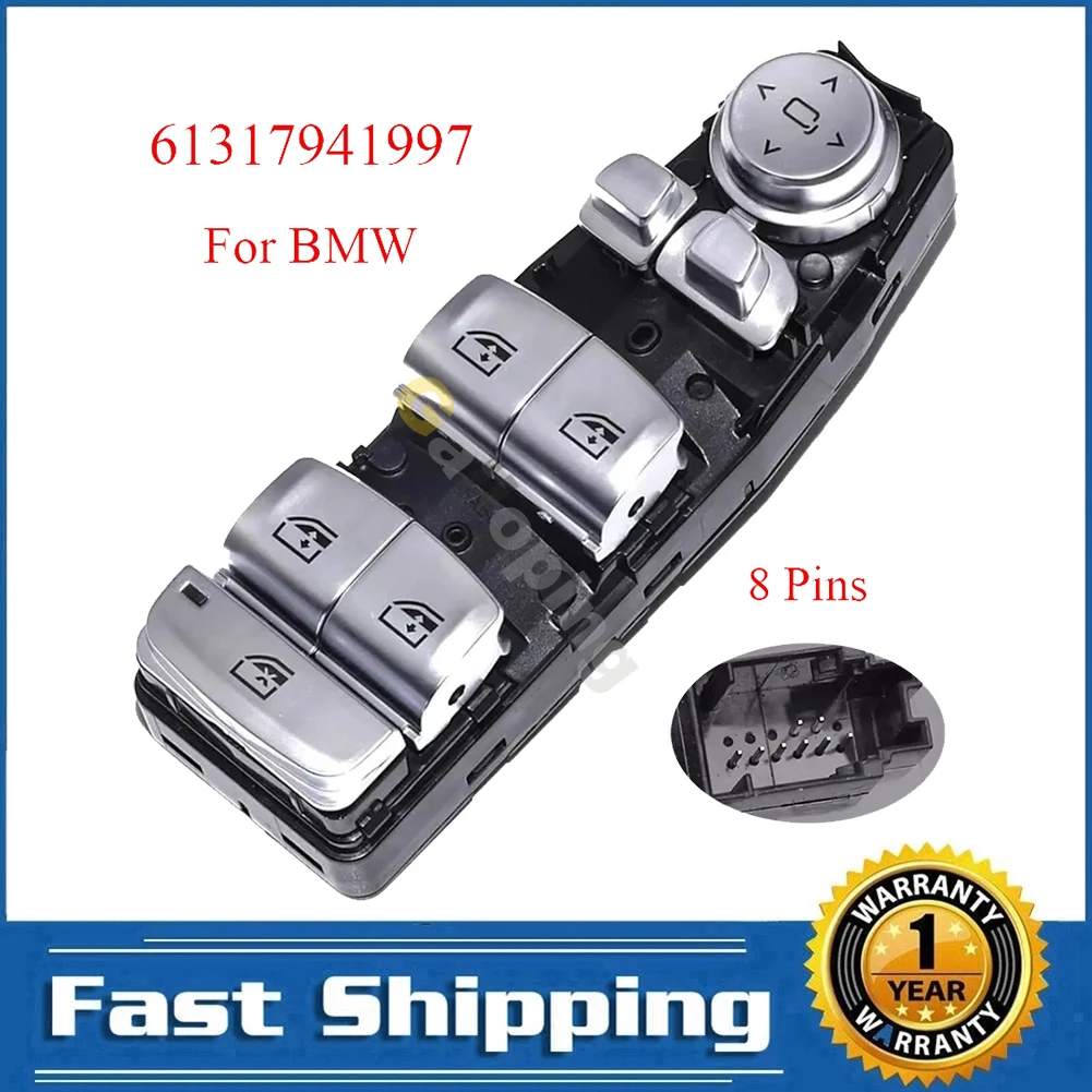 Кнопка регулятора управления стеклоподъемником Power Master для BMW G20 G30 318D 320 330 M340 518 520 525 530 540 M550 61317941997