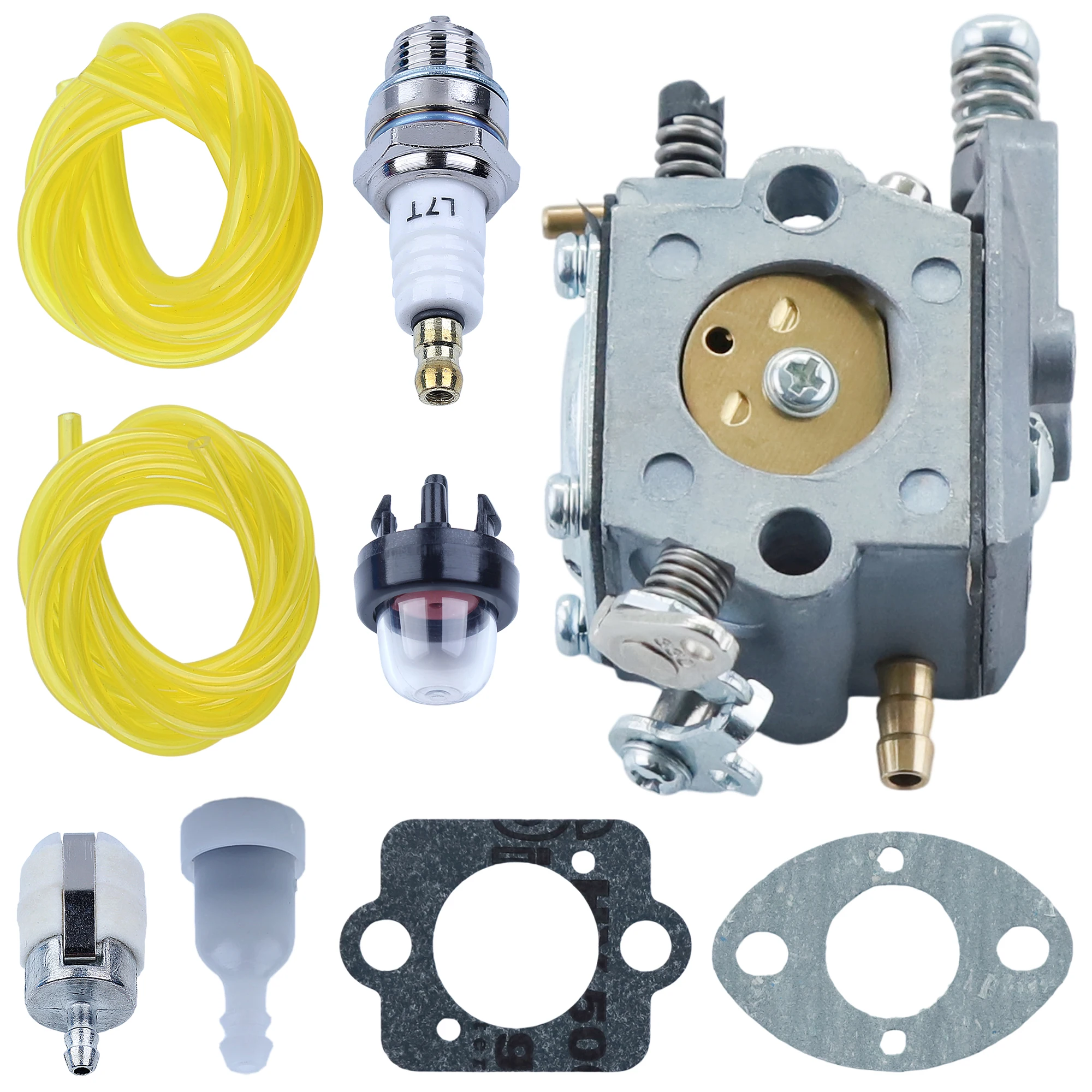 ชุดคาร์บูเรเตอร์ WT-946ปรับแต่งสำหรับเลื่อยไฟฟ้า CS-310เสียงสะท้อนแทนที่ A021001700ด้วยตัวกรองอากาศ P021016500