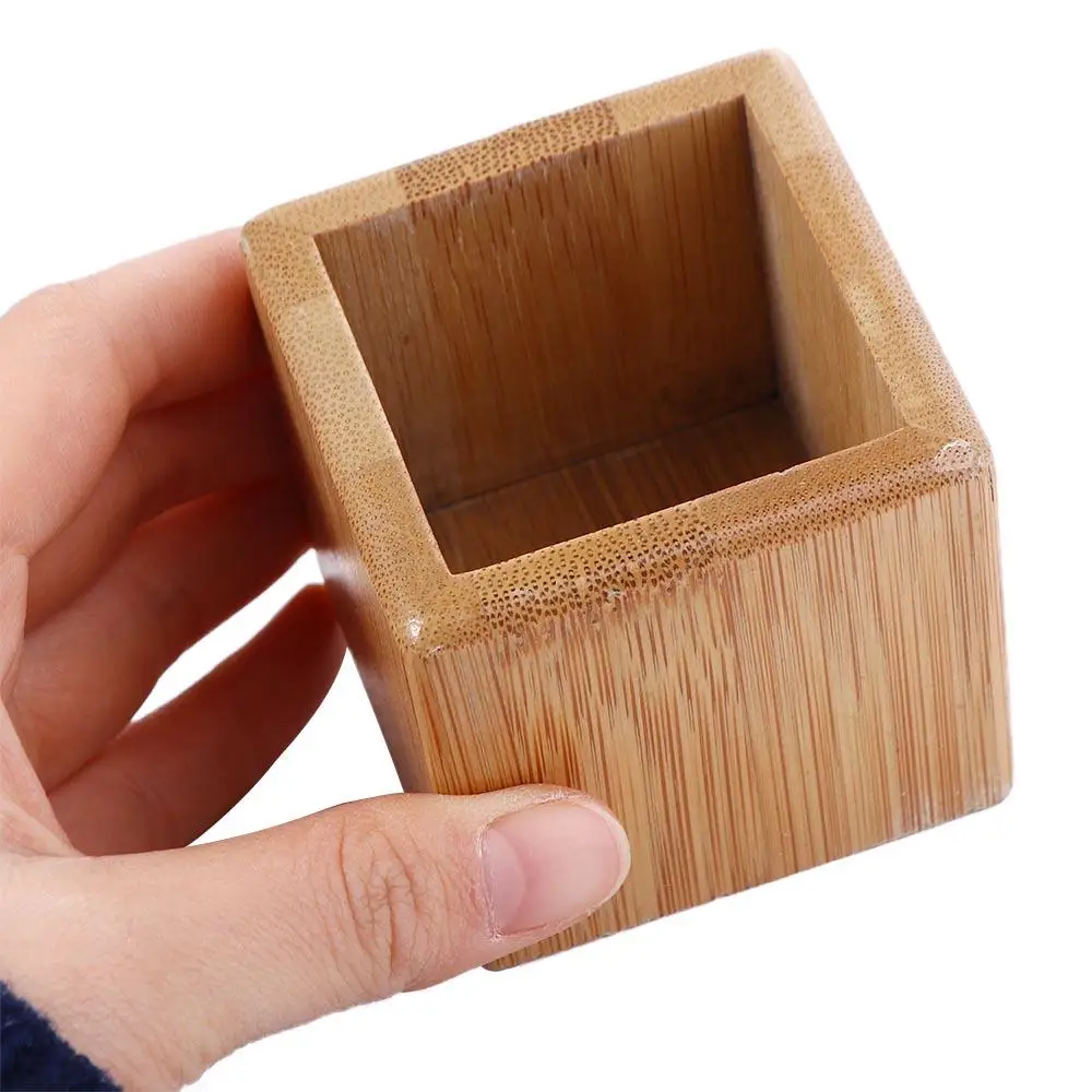 Simplicity Design Office Accessories Student Stationery Desktop Storage Pencil Organizer Bamboo Pen Holders Desktop Organizer