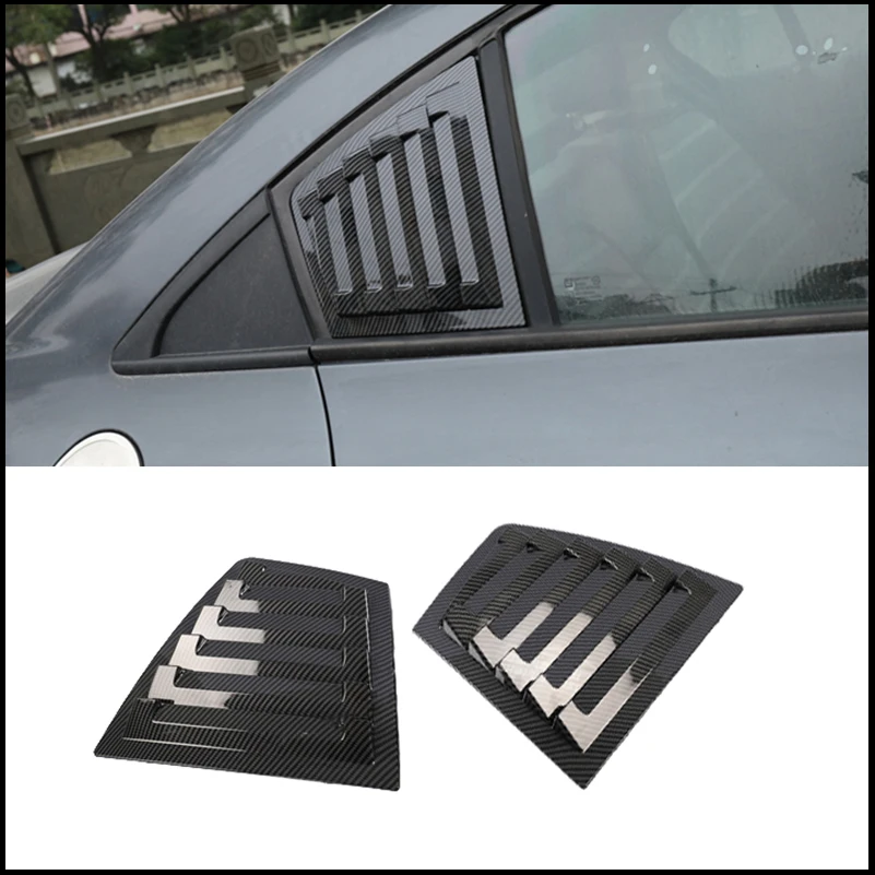 

Car Styling For Chevrolet Cruze Sedan 2009-2013 Chevy Rear Window Blind Shades Louver Frame Molding Cover Trim Auto Accessories