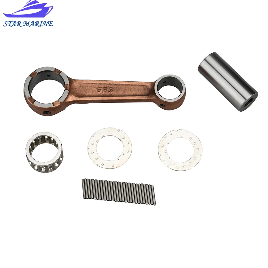 66T-11650-00 Connecting Rod Kit For Yamaha Outboard Motor 2 Stroke 40HP 40X 66T-11651 Boat Engine Aftermarket Parts