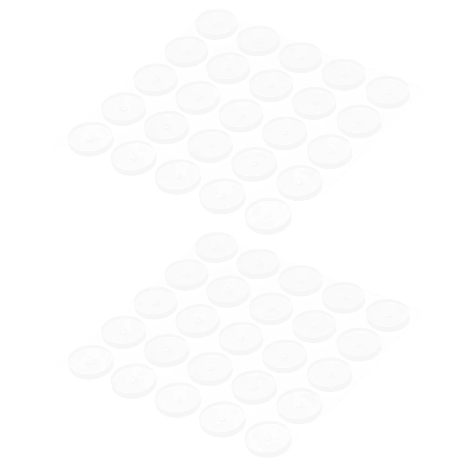 

50pcs Silicone Earring Back Pads Soft Comfortable Sturdy Ear Piercing Protectors Durable Earring Support Discs Stud Backs Flat