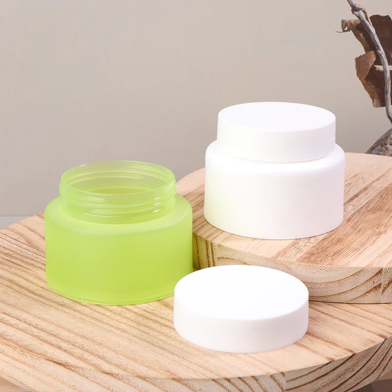 100g gezichtscrème fles matte lotion pot cosmetische lege container haarmasker fles lichaamscrème hervulbare gespleten fles