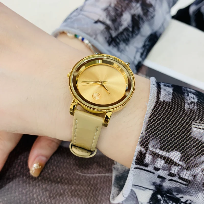 Factory Direct Sales MilisaMishaliNew Women's Watch Steel Belt Gold Antique Belt Women's Watch