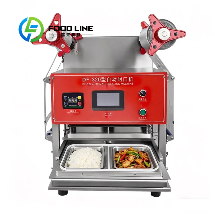 

Hot Sale Automatic Fast Food Tray Sealer Machine/ Electric Plastic Tray Meat Vegetable Fruit Sealing Machine Customize