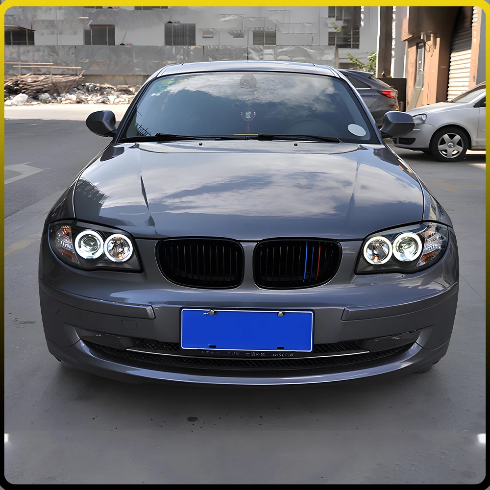 For BMW 1 Series E87 2007-2011 LED Auto Upgrade New Style Headlights Assembly Projector Lens Car Tool Accessories Plug and Play