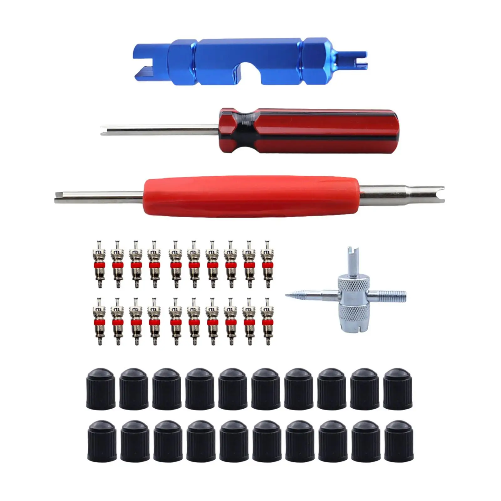 Valve Stem Removal Tool Tire Valve Stem Core Remover Tool for Auto Bike