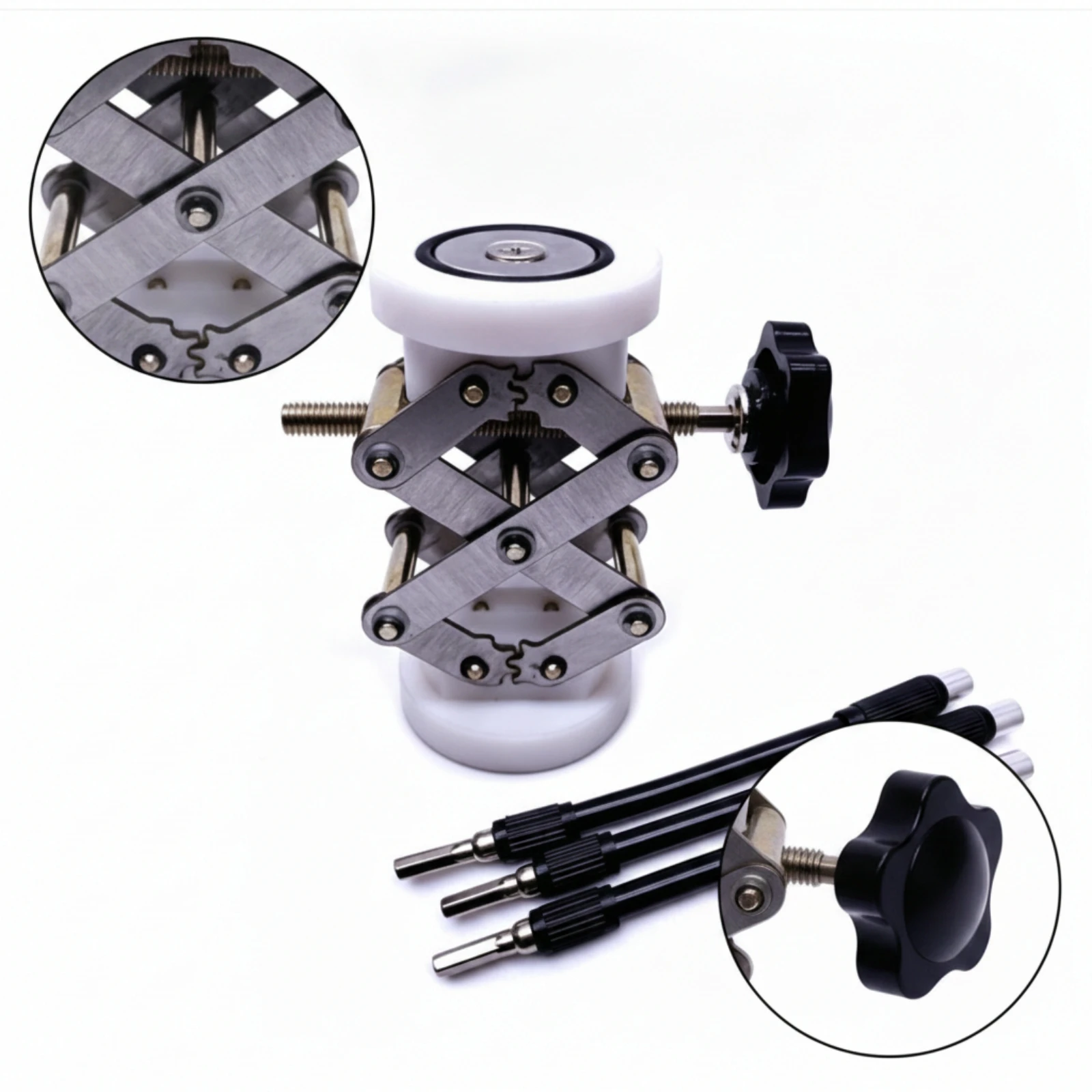 Guitar Repair Jack with Magnetic Components Adjustable Acoustic Guitar Repair Jack Easy to Use Accurate for Luthiers