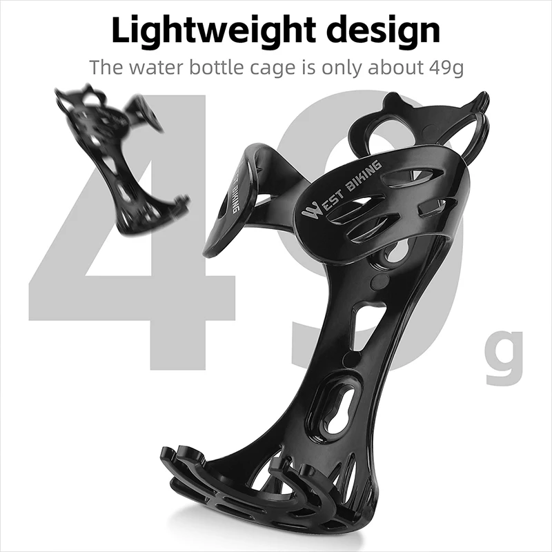 WEST BIKING Bicycle Water Bottle Cage PC High Toughness Owl Shaped Bottle Holder Lightweight MTB Road Bike Bottle Bracket