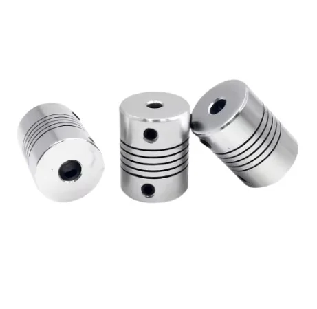 D19L25 3mm 4mm 5mm 6mm 6.35mm 8mm 10mm Aluminum Z Axis Flexible Coupling For Stepper Motor Coupler Shaft Couplings 3D Printer