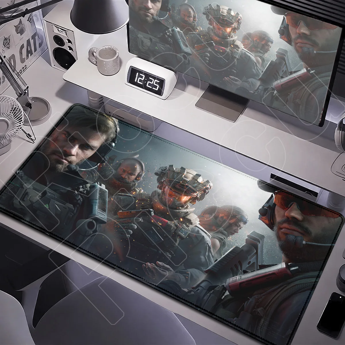 Non-Slip Rubber Base Mouse Pad PC Gaming Accessories Hot Game Delta Force Large Laptop Soft Mouse Mat XXL Desk Decoration Carpet