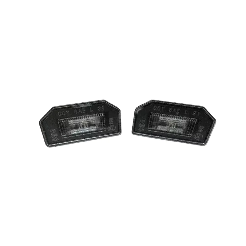 For Tesla Model 3/Y 2017-2024 Model Y 2020-2024 OEM#1449730-00-B White LED Number License Plate Light Car Accessories Suitabl