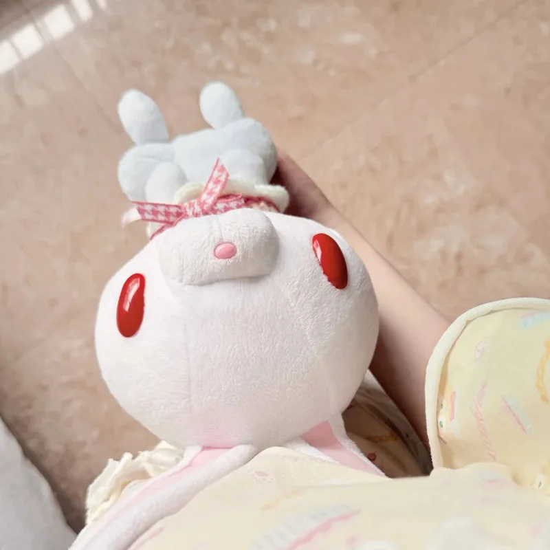 Sac à dos universel en peluche de lapin, dessin animé mignon, lapin aux yeux rouges, sac à dos Girly, cadeau d'anniversaire et de noël