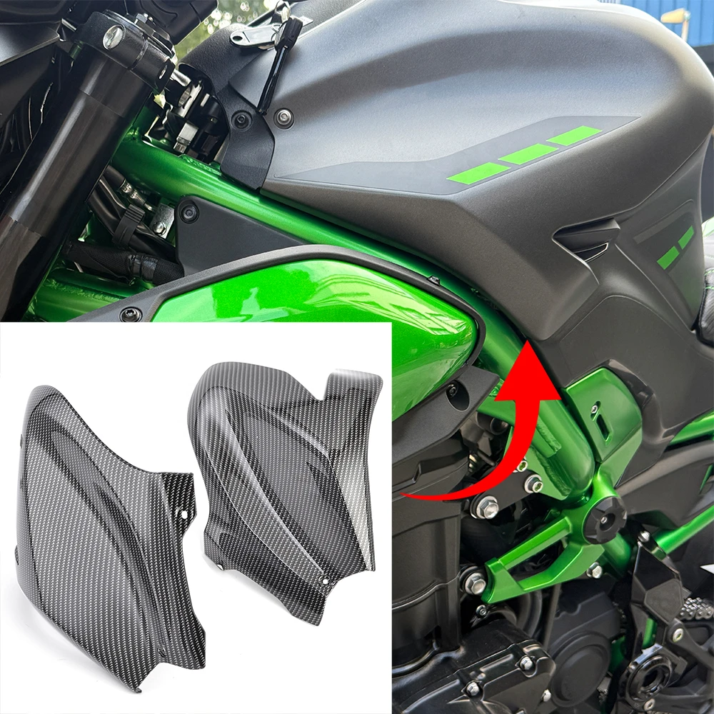 

Z 900 Water Tank Side Cover Protection Panel Trim Fairing Cowl Side Gas Guard For Kawasaki Z900 2025 2026