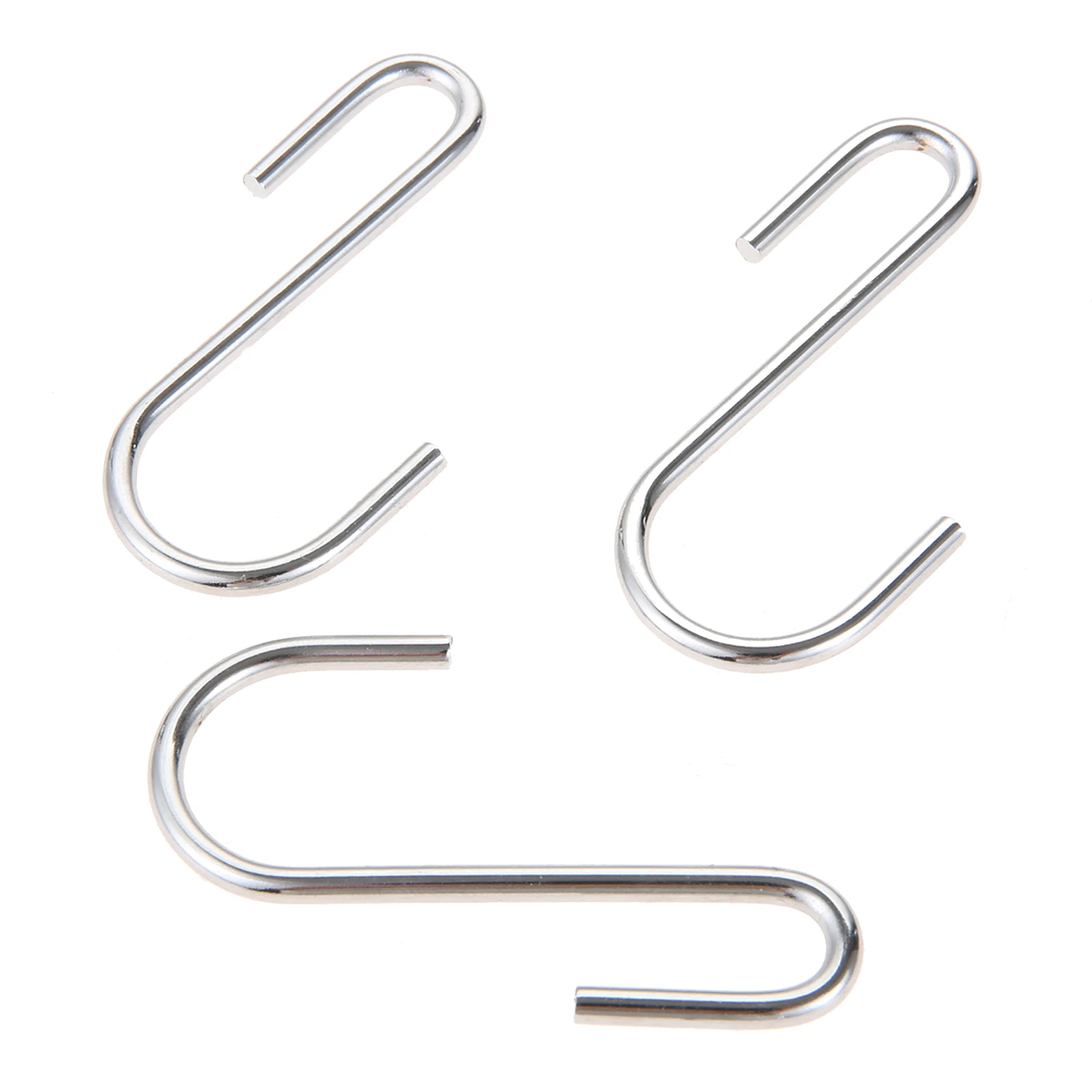 10 pcs ganci a forma di S appesi appendiabiti a gancio resistente per cucina bagno camera da letto ufficio Pancoat Bag piante strumenti appesi