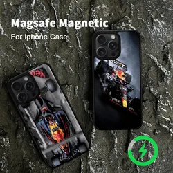 Maxs V-Verstappen F1 Phone Case For iPhone 15 14 13 12 11 Pro Max Plus Magsafe Magnetic Wireless Charging Cover