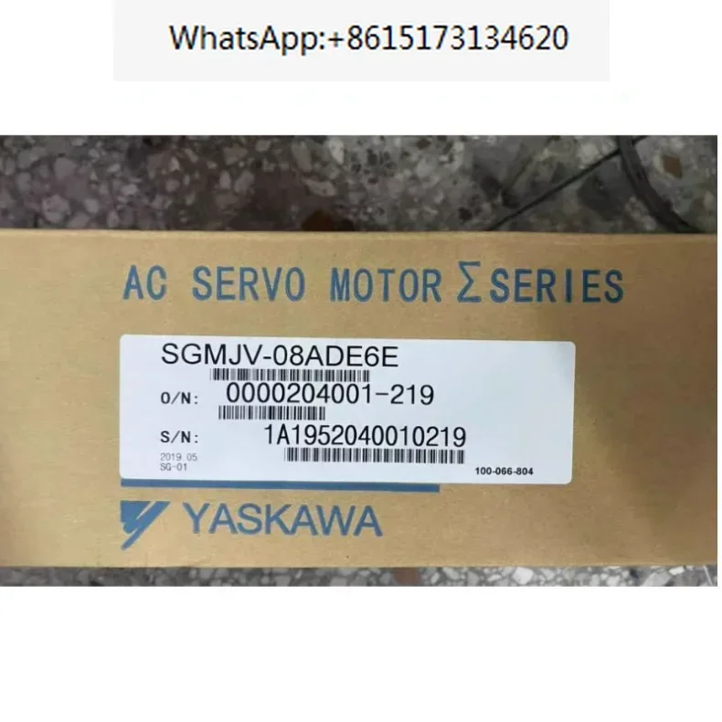 SGMJV-08ADE6E Серводвигатель переменного тока SGMJV 08ADE6E новый