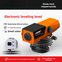 SW-38B Electronic Level Engineering Measurement, 38 Times Optical Automatic Leveling Outdoor Engineering Surveying