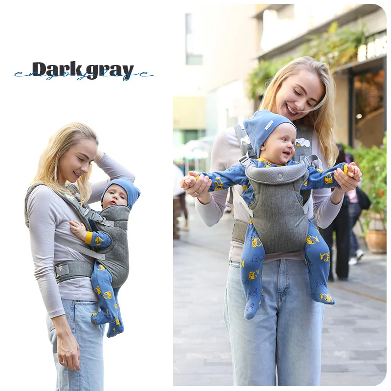 Baby Shoulder Strap Portable Children Strap Backpack Thicken Shoulder Ergonomic Hoodie Kangaroo Baby Strap