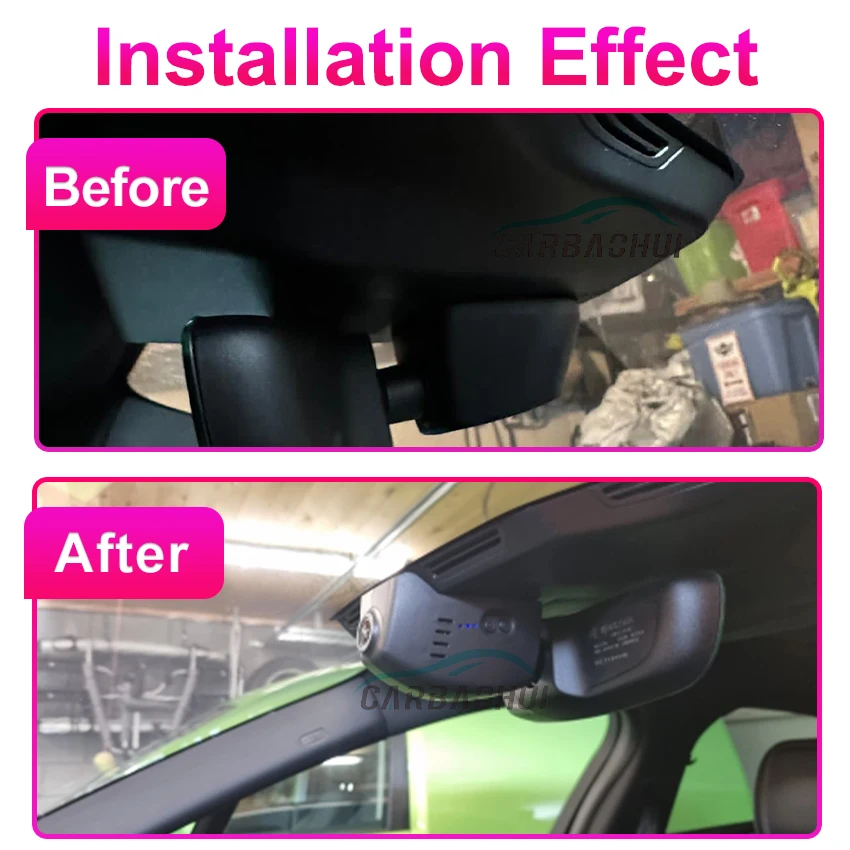 New! 4K Plug and play Car DVR Camera Dash Cam For Jaguar I-PACE EV400 HSE 2019 2020, OEM DVR with WiFi, Loop Recording