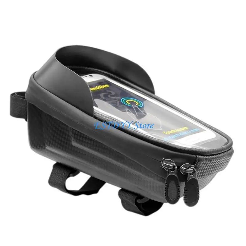

G6DE Bike Phone Mount Bags -Waterproof Handlebar Frame with Touchscreen Mount