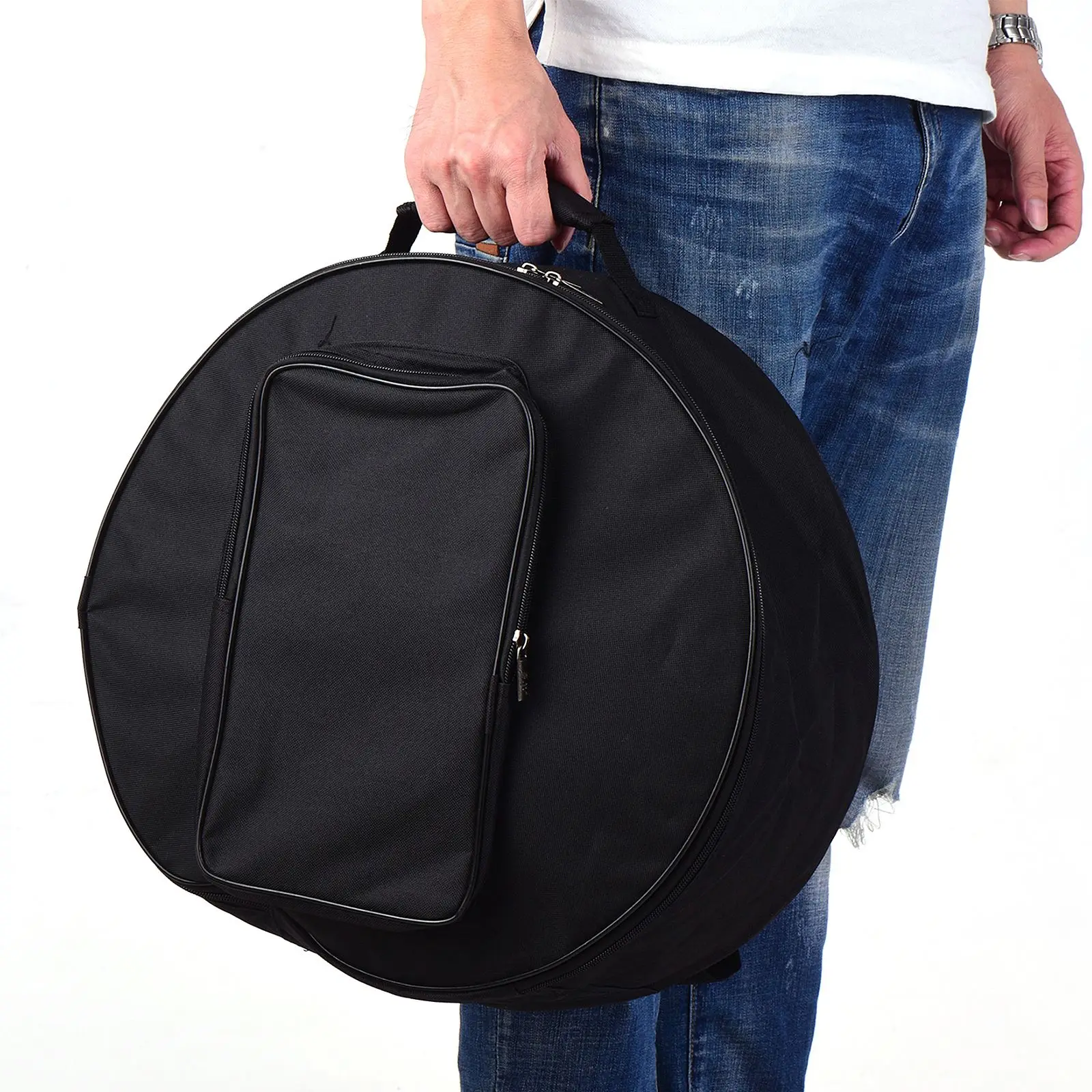 1pc imbottito rullante borsa 13-14 pollici tessuto Oxford imbottito portatile rullante custodia batteria Gig Bag kit batteria per prestazioni