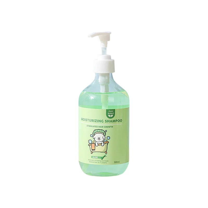 500ML Cat Dog Shower Gel Shampoo 2 in 1 Deodorising Fragrance Retaining Hair Smooth Tangle Free Pet Cleaning Care Products