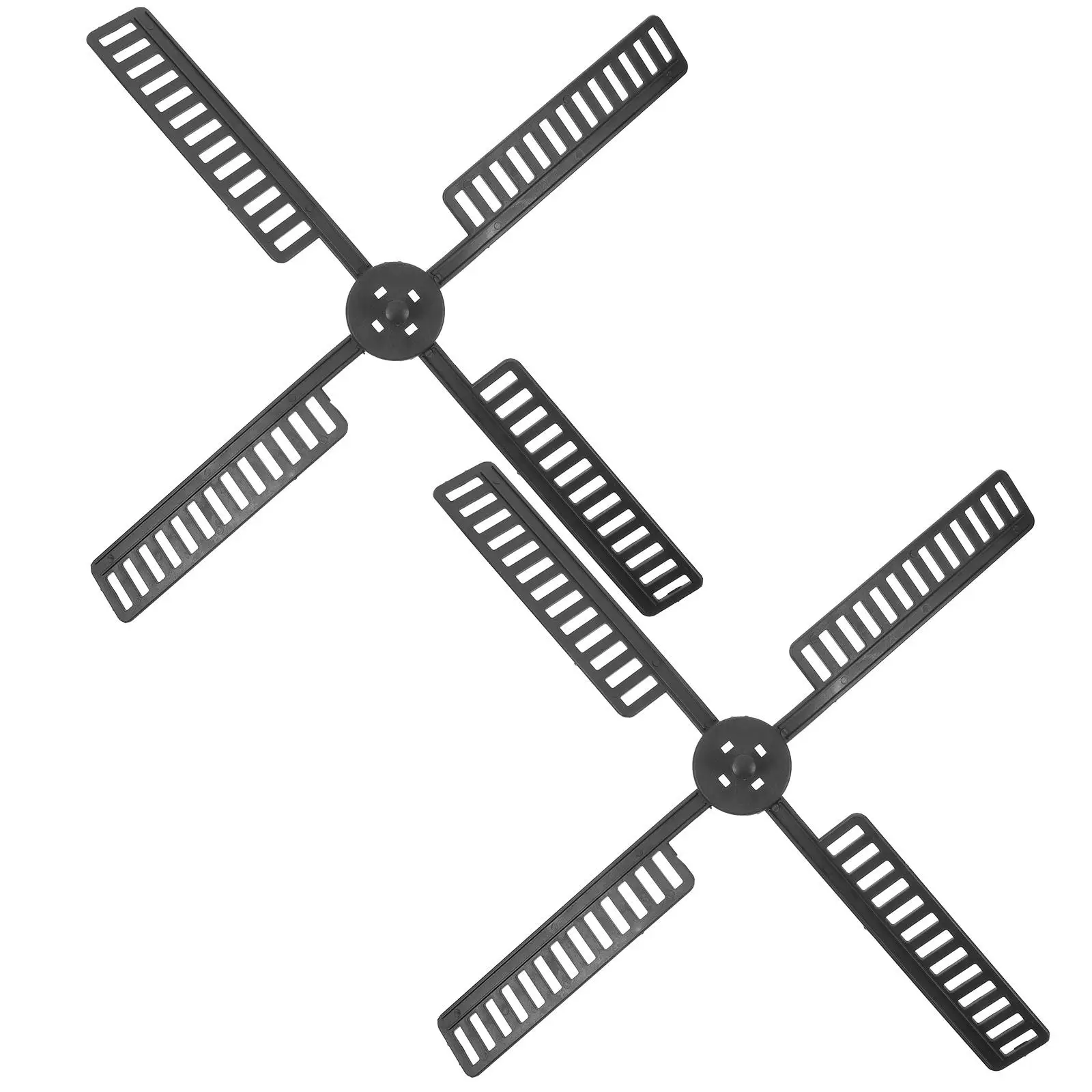 

2 Sets Solar Windmill Lighthouse Accessories 20 5x20 5cm Garden Decor Plastic Spinners Fade Resistant Durable Design Outdoor