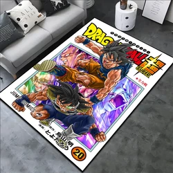 Area Rugs Anime Dragon Ball Super 20 Japanese Comic Manga Goku Printed Handmade Carpet for Home Decor