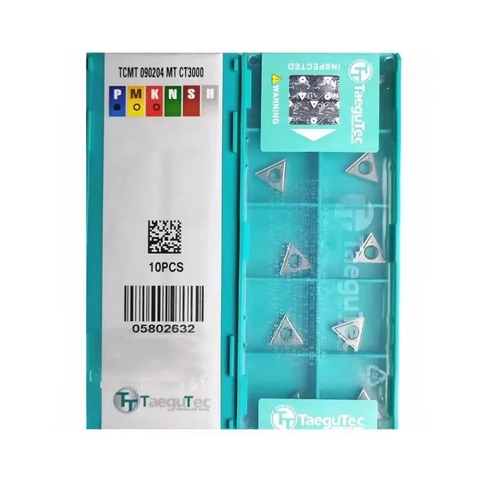 เครื่องกลึงโลหะ CNC แบบแทรก CT3000คาร์ไบด์ TCMT090204 TCMT110204