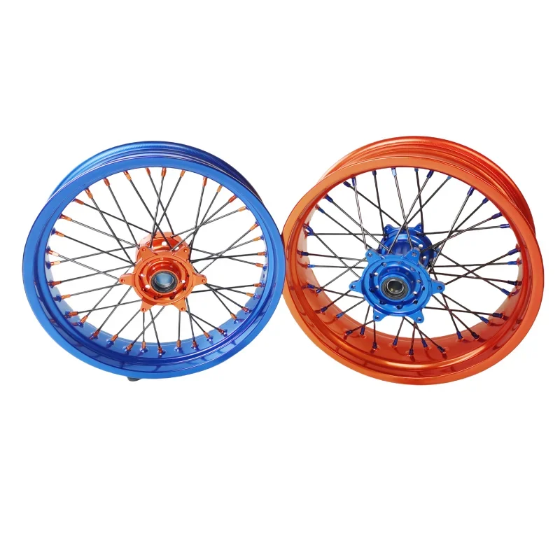 2024 new model Anodized cost-effective Motorcycle Supermoto Wheels for YZ 250/450 2003-2025