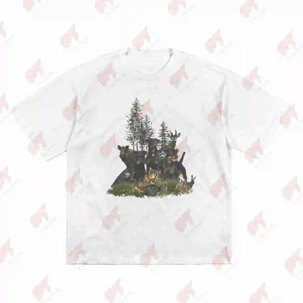 Jagdterrier Open Hunting Season Short Sleeve Tee 100% Cotton T-Shirt