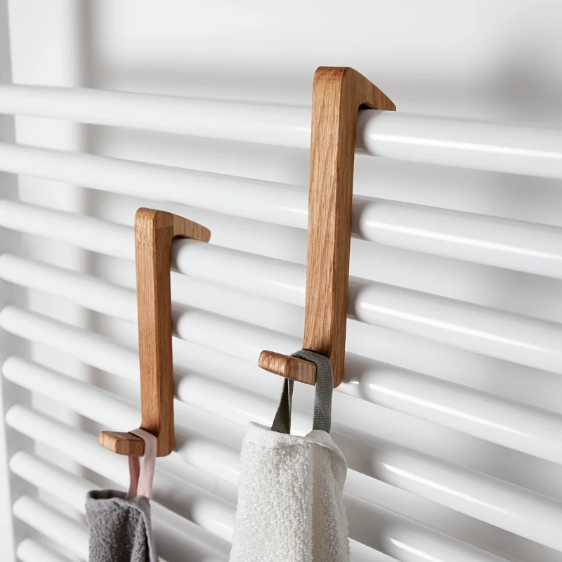 Natural Solid Wood Door Handles Nordic Simple Log Pulls For Wardrobe Shoe Cabinet Wooden Decor Hooks