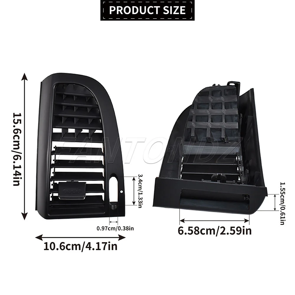 Front Left Or Right Air Conditioning Vent Outlet Cover AC Air Vent Grille Panel For Mercedes Benz Vito Viano W636 W639 2004-2015
