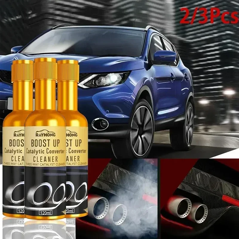 1/2/3 шт., очиститель каталитического нейтрализатора двигателя автомобиля, глубокая очистка, многофункциональные, глубокая очистка, акселераторы двигателя, Прямая поставка