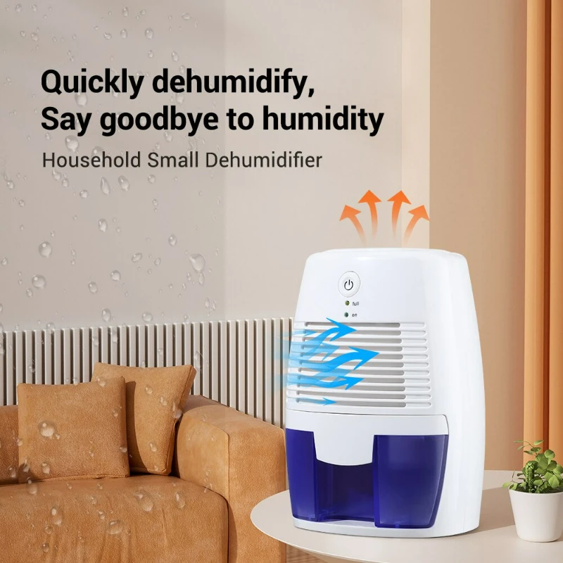 

New Portable Dehumidifier Air Purifier USB Mute Moisture Absorbers Air Dryer For Home Room Office Kitchen Deodorizer Dryer