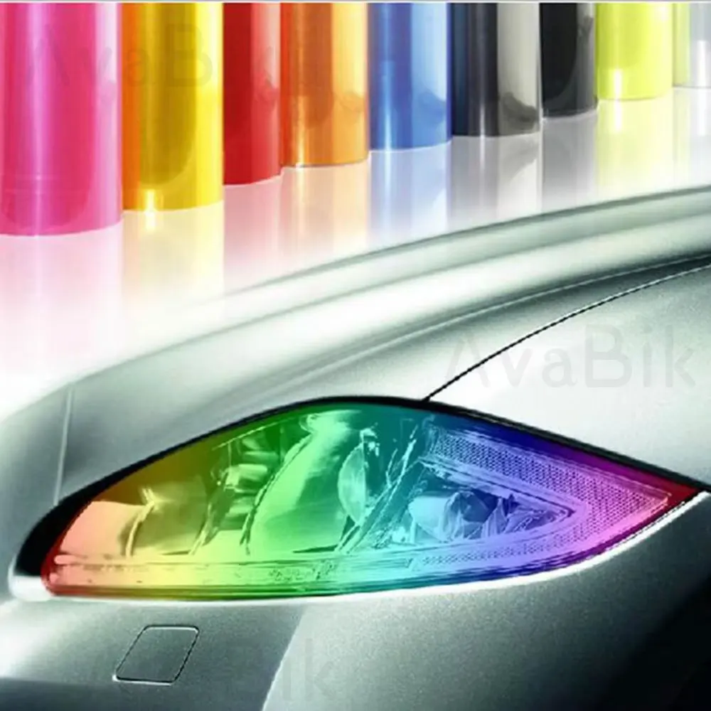 

PPF Self Healing New Color Car Color-Changing Film 1PC Car Styling Chameleon Headlight Taillight Vinyl Tint Sticker Light Film