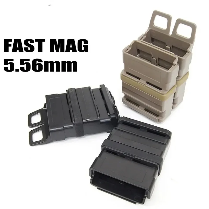 

M4 Molle Clip FastMag Hunting Vest Pouch Tactical Airsoft AR 5.56 Magazine Holder Hunting Fast Mag Holster Waist Bag