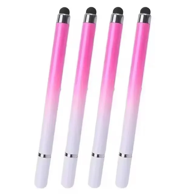 2-in-1 universele stylus pen voor tablet, mobiel, Android, iOS telefoon, iPad accessoires, tekentablet pennen, capacitief scherm touchscreen pen