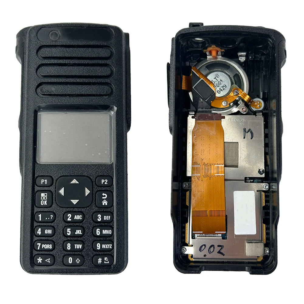Walkie Talkie Replacement Housing Case With Speaker LCD Electronic And Flexible For XiR P866 DGP8550 DP4801 XPR7550 Radios