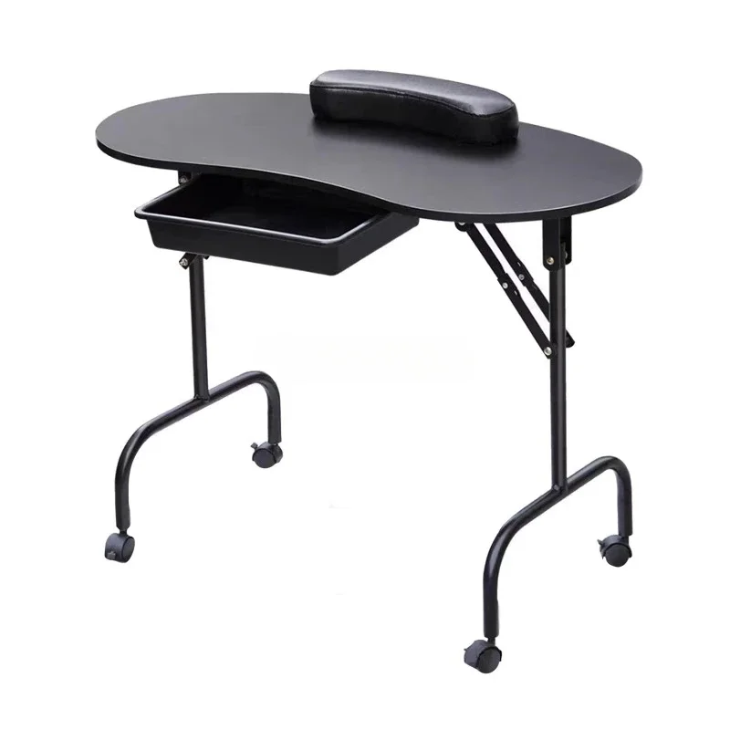 Portable Folding Station Desk Movable for Home Spa Beauty Salon nail salon Manicure Table