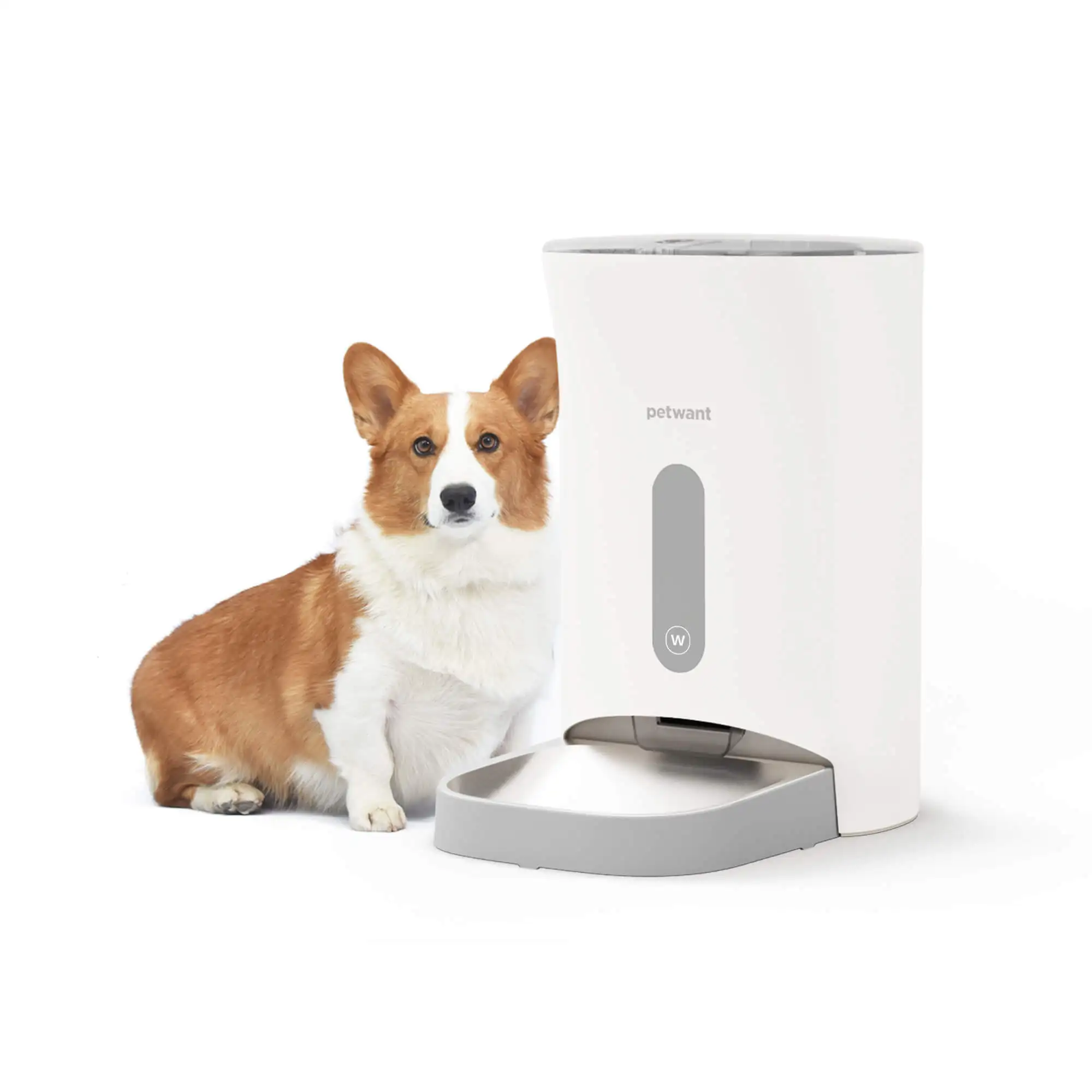 

Petwant Automatic Cat Dog Small Animals Food Bowls Dispenser WIFI APP Control Dual Power Supply 4.5L Smart Pet Feeder