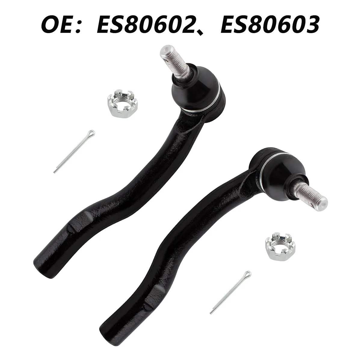 

ES80602 + ES80603 Передние внешние рулевые тяги для Toyota Camry Avalon Solara Lexus ES330 ES350 2004-2011 гг., все модели