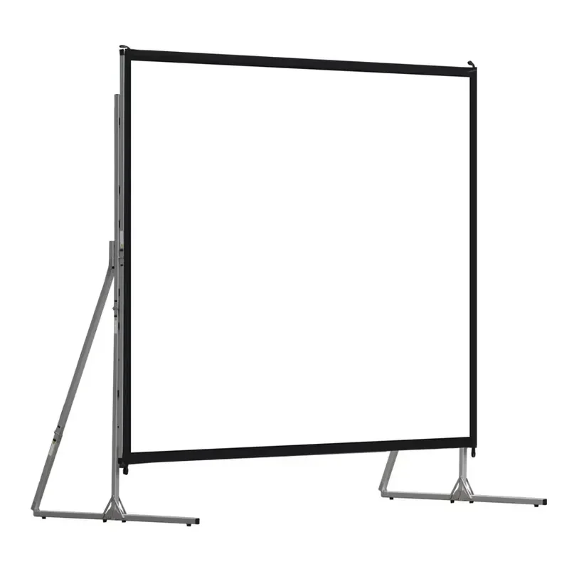 Portable Foldable Projector Screen 100 to 250 Inch with Stand ALR 4K HD 16:9 Movie Display for Indoor Outdoor Home Theater