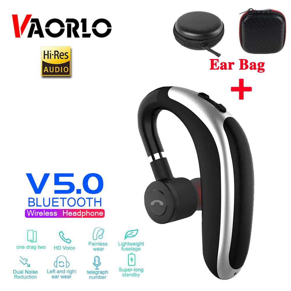 

Business Wireless Headphone V9/K20 Earphone Bluetooth Stereo Hands-Free Call Headset with HD Mic Waterproof Sports Earbuds